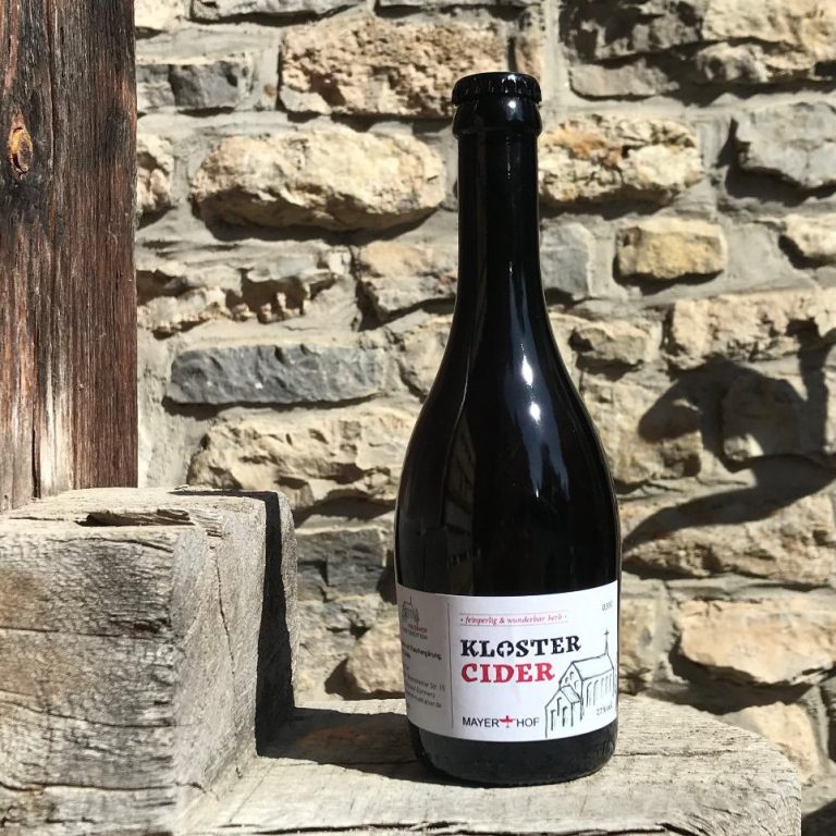 Der Kloster Cider vom Mayerhof - Apfelwein mit Flaschengärung