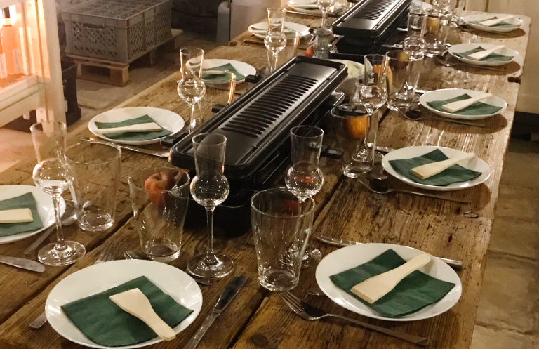 Mayerhof - Event Apfelraclette Das Event Apfelraclette auf dem Mayerhof